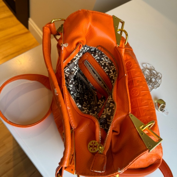 Orange vintage Tory Burch bag - Picture 6 of 8